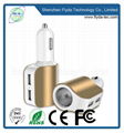 2 in 1 dual USB port car charger from CHina factory 1