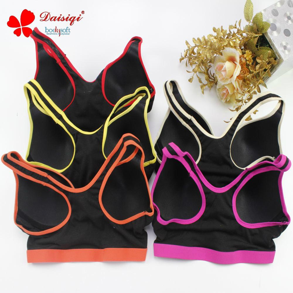 Free sample women underwear sexy bra black sports bra new design 2