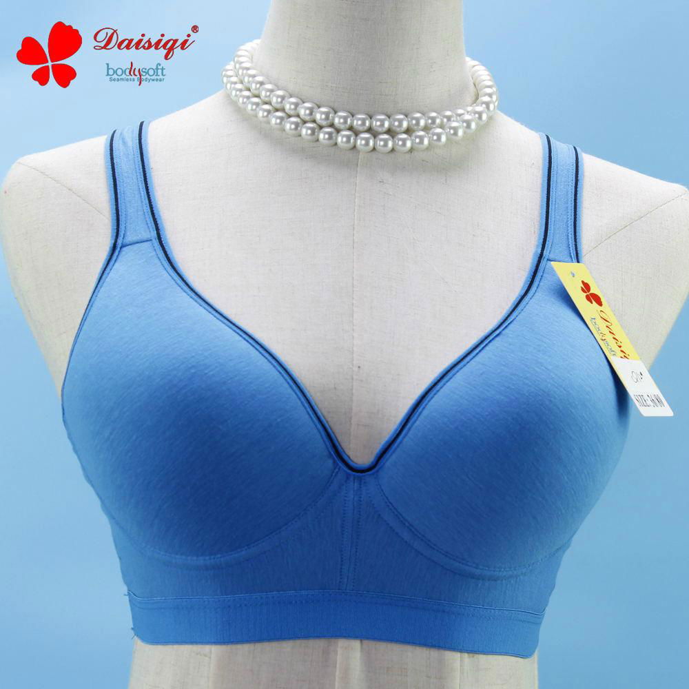 2016 Best selling breathable women sports bra with various sizes and colors 3