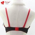 New design sexy mature ladies cotton padded push up underwear women bra 5