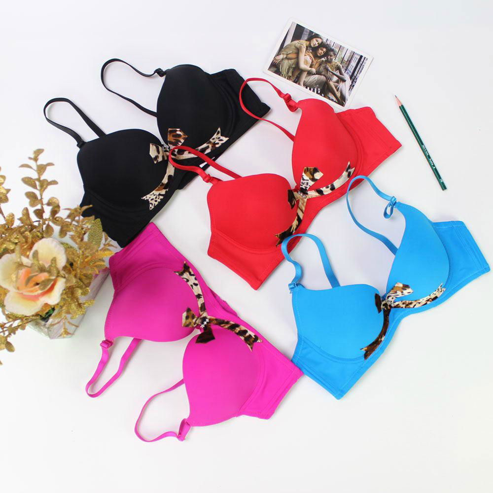 new design wholesale sexy ladies underwear push up bra 4