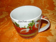 Wholesale customized porcelain mug for promotional