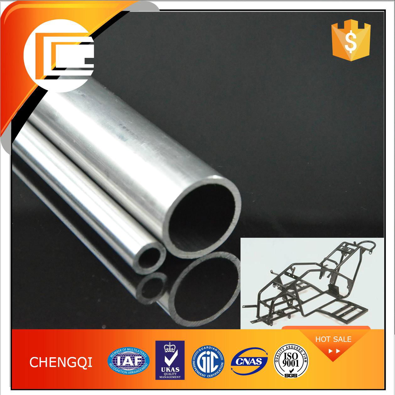 4130 Chromoly Pipa Thin Wall Seamless Steel Tube and Pipes for Bike 3