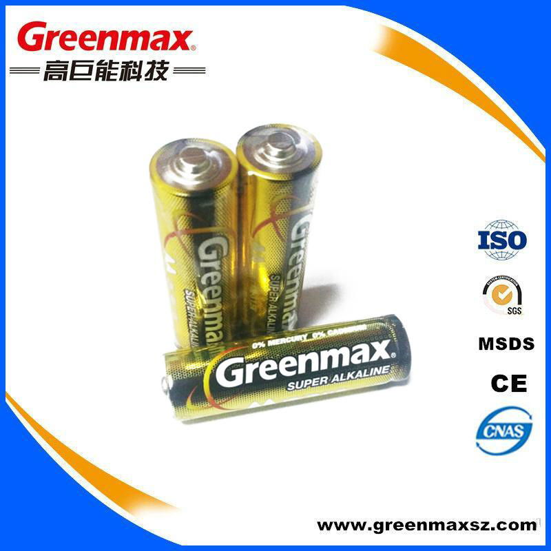 1.5v aa non-rechargeable battery lr6