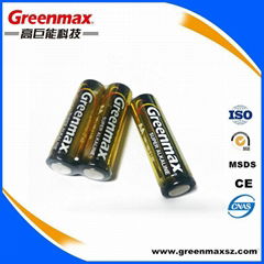 Zn/MnO2 super alkaline battery lr6 1.5v dry battery