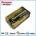 Professional super alkaline 6lr61 battery manufacturer