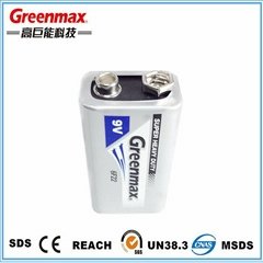 Primary low price 6f22 9v carbon zinc battery