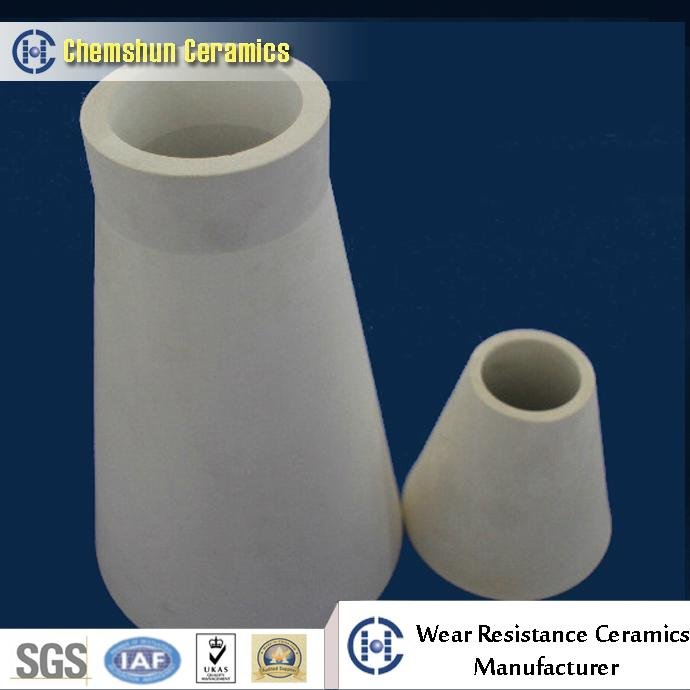 Wear Resistant Alumina Ceramic Pipe Liner for Material Conveying System 4