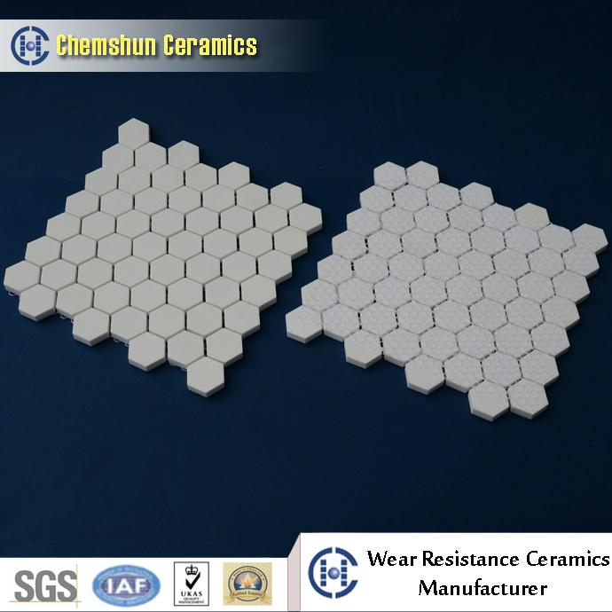 China Manufacturer Supplied Hexagonal Tile Sheet as Wear Resistant Liner 3