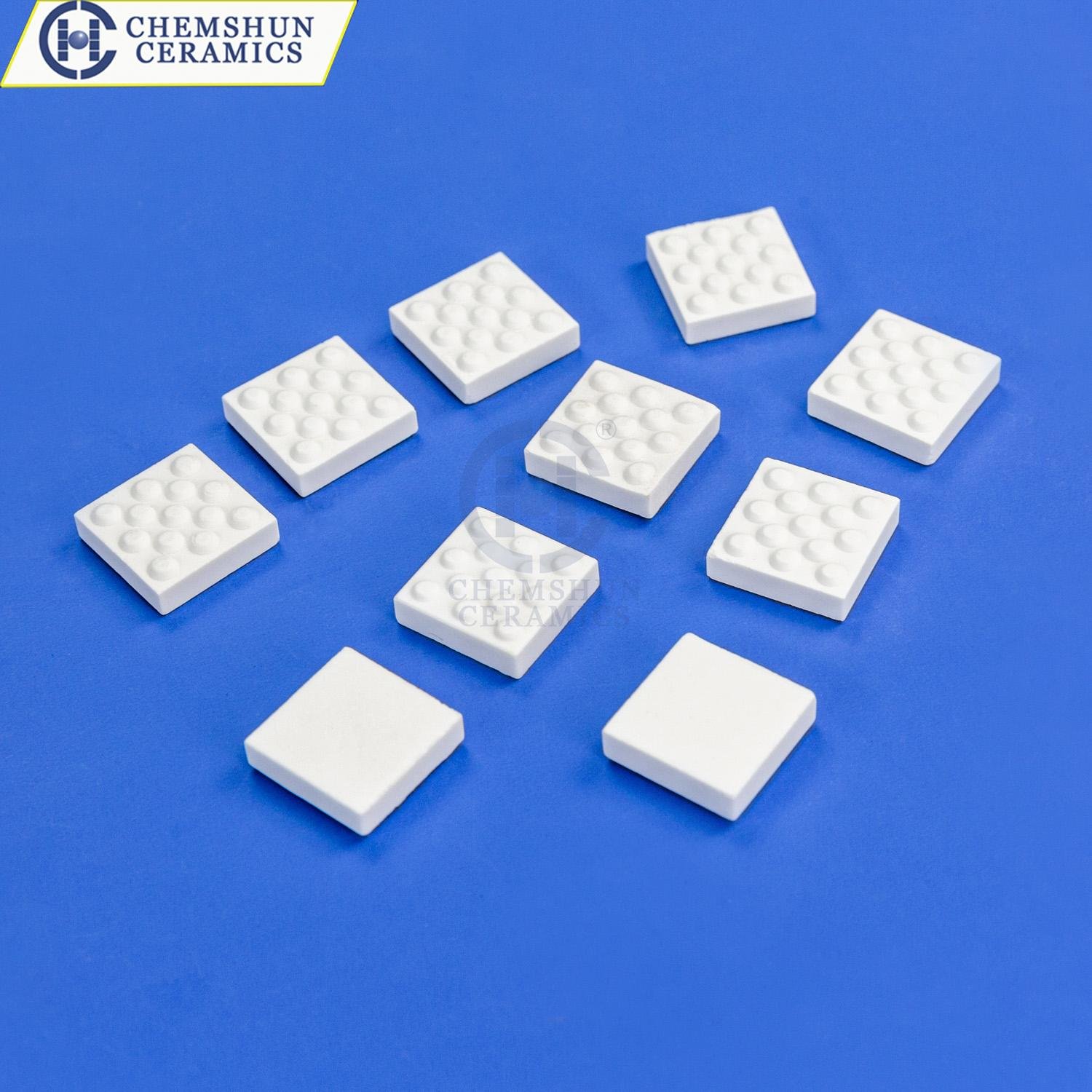 Abrasion Resistant Ceramic Dimple Tile