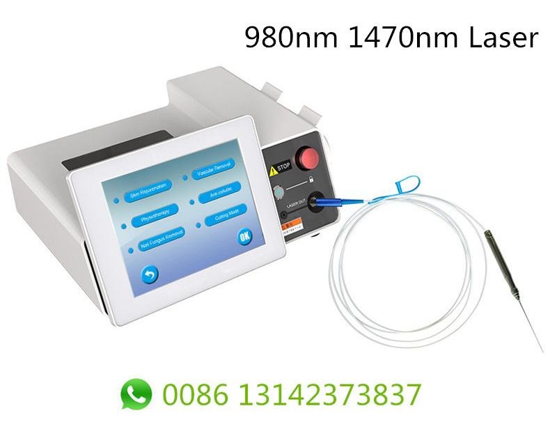 980nm 1470nm surgical liposuction diode laser EVLT PLDD treatment Proctology