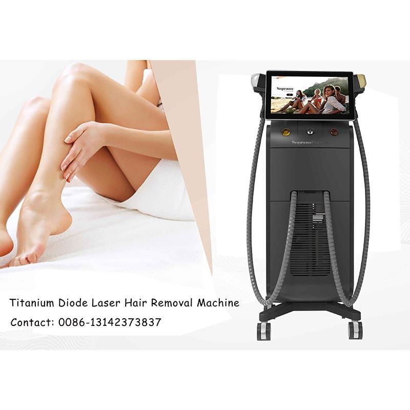 Alma Laser Soprano Ice Titanium Dual Handles Diode Laser Hair Removal System