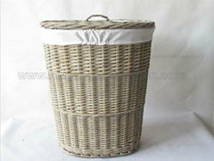 tall willow laundry storage basket