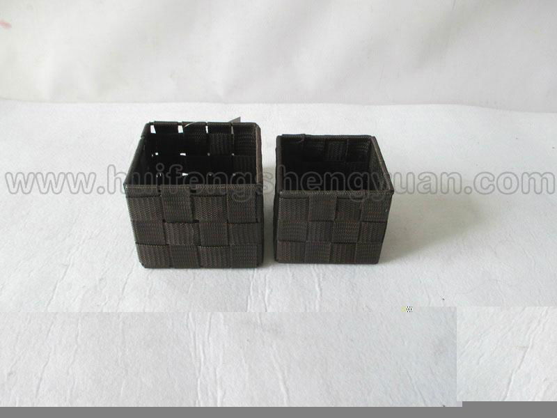 nylon wicker storage basket 3