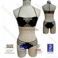  Swimsuit underwire Crossroads criss cross strap bikini set sexy women swimwear 