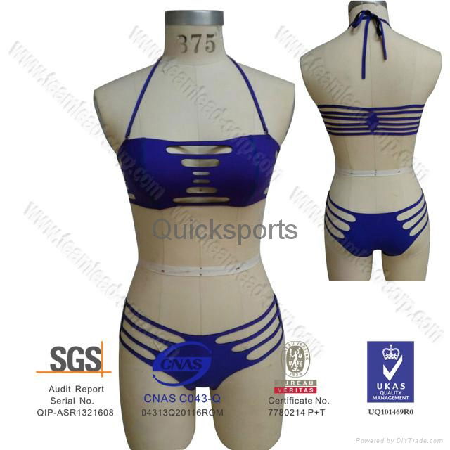  Swimsuit underwire Crossroads criss cross strap bikini set sexy women swimwear  2