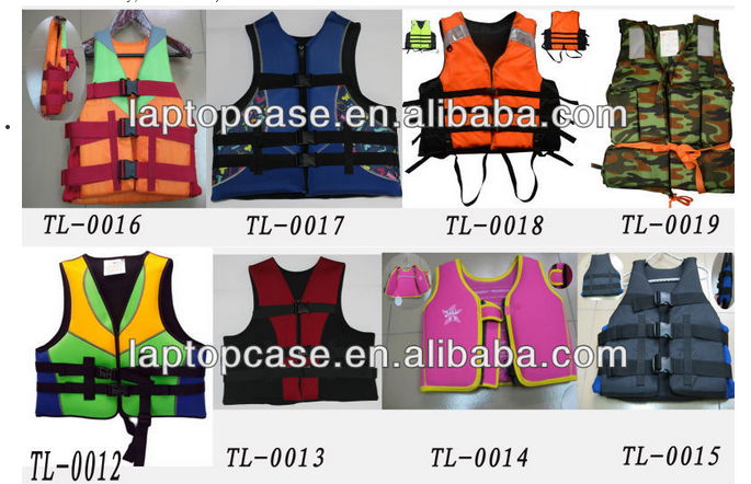 Neoprene life jacket float clothes life vest 5