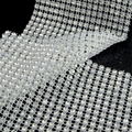 Fashion Elastic Stretch Rhinestone Trimming Rolls Sheets for Party Decoration 2