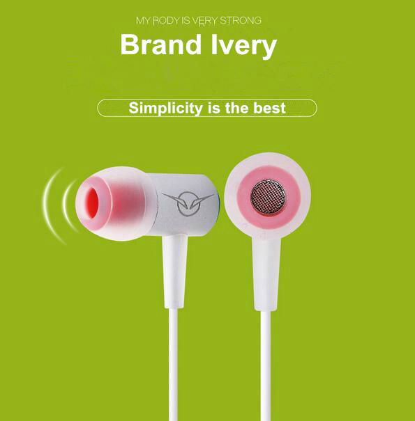 Dongguan Brand Earphone Ivery for Listening the Music Only