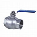 2 Pcs Korea Type Threaded Ball Valve 1