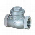 API WCB Female Threaded Swing Check Valves