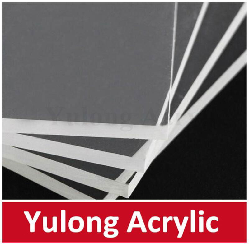 cast transparent acrylic PMMA board panel 1000*2000 2