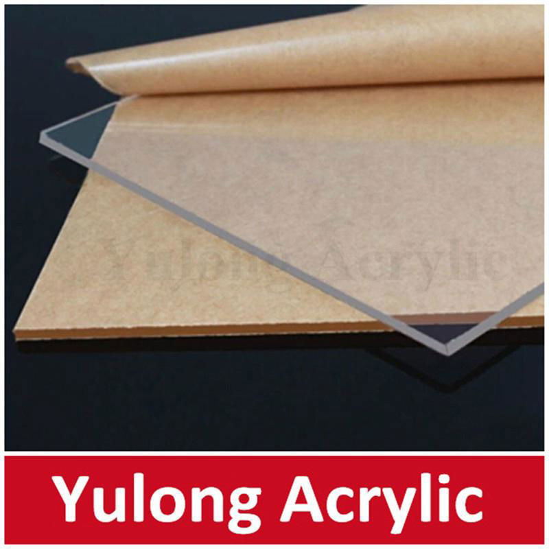 cast transparent acrylic PMMA board panel 1000*2000 3