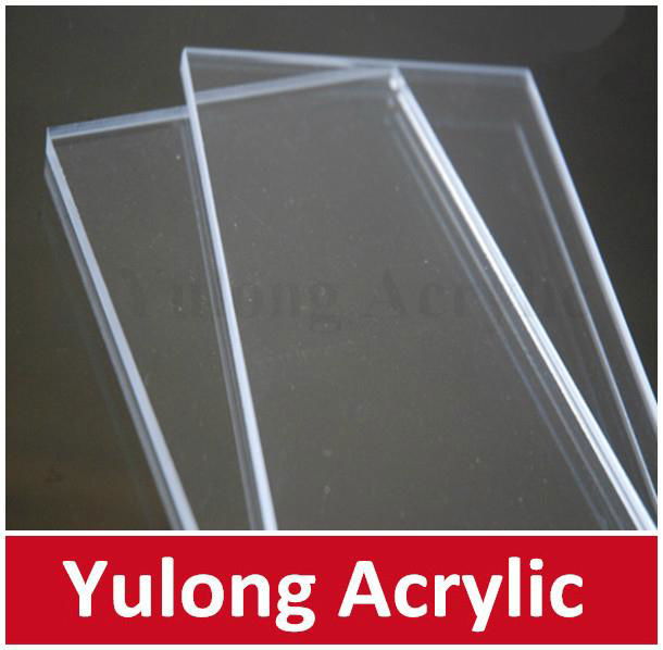 cast transparent acrylic PMMA board panel 1000*2000 5