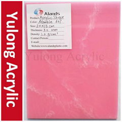 Solid Surface Marble Acrylic Sheet for decoration