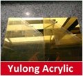 Silver and Gold Mirror Acrylic Sheet for Decoration 4