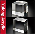 2mm Clear Acrylic Plexiglass Block Cube for design