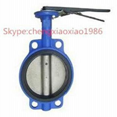 PN10/PN16 Wafer Type Butterfly Valve