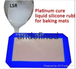 high temperature resistance platinum cure silicones for Baking Mat making 
