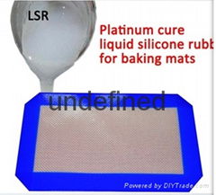 high temperature resistance platinum cure silicones for Baking Mat making