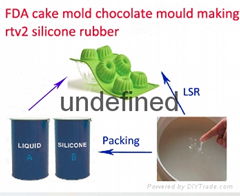cake mold making food grade injection molding silicones rubber