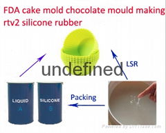 food grade liquid silicones rubber for household kitchenware cooking ware