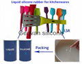 Silica food mold making 2 part platinum silicones rubber material  5