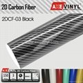 AXEVINYL Factory Direct Premium High Gloss 2D Carbon Fiber Vinyl Film