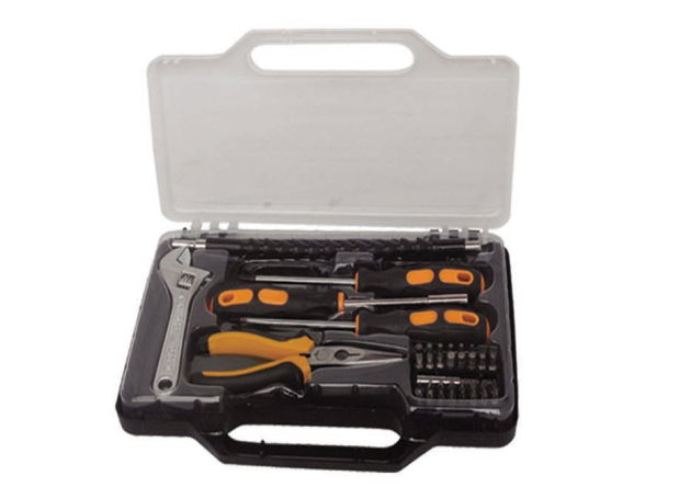 Metal tool sets household 