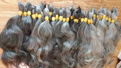 VETNAMESE GRAY VIRGIN RAMY HUMAN HAIR