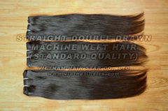 WHOLESALE PRICE FOR WEFT DOUBLE DRAWN REMY HUMAN HAIR