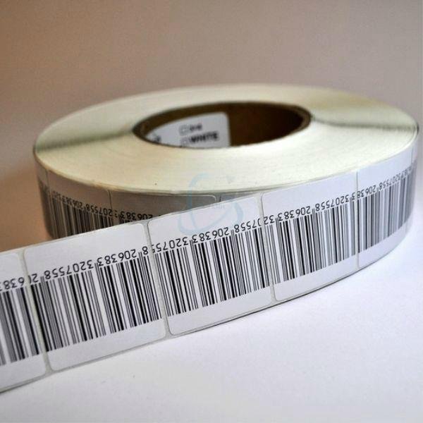 404 EAS RF label tags for clothing  barcode  3