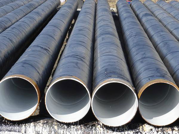 External 3pe coating anticorrosion steel pipe