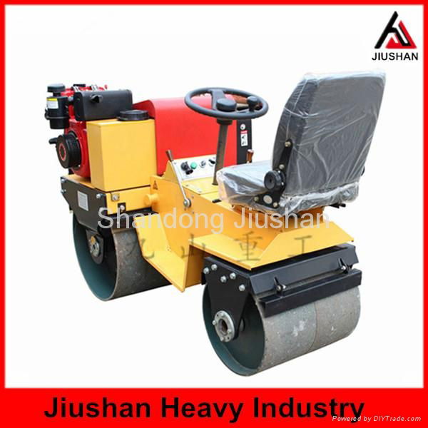 JS-YL-700J -1 Seat type double drum roller 4