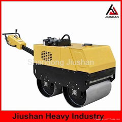 JS-YL-600C Walk-behind infinite variable double drum road roller