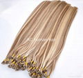 Flat tip hair extension prebonded hair extension 4