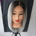 synthetic wig grey 5