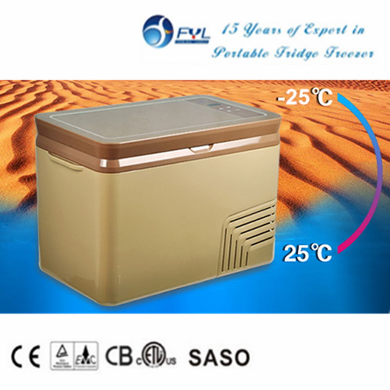 portable  battery powered freezer for car 5