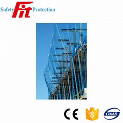 Personal safety net - knotted and knotless net