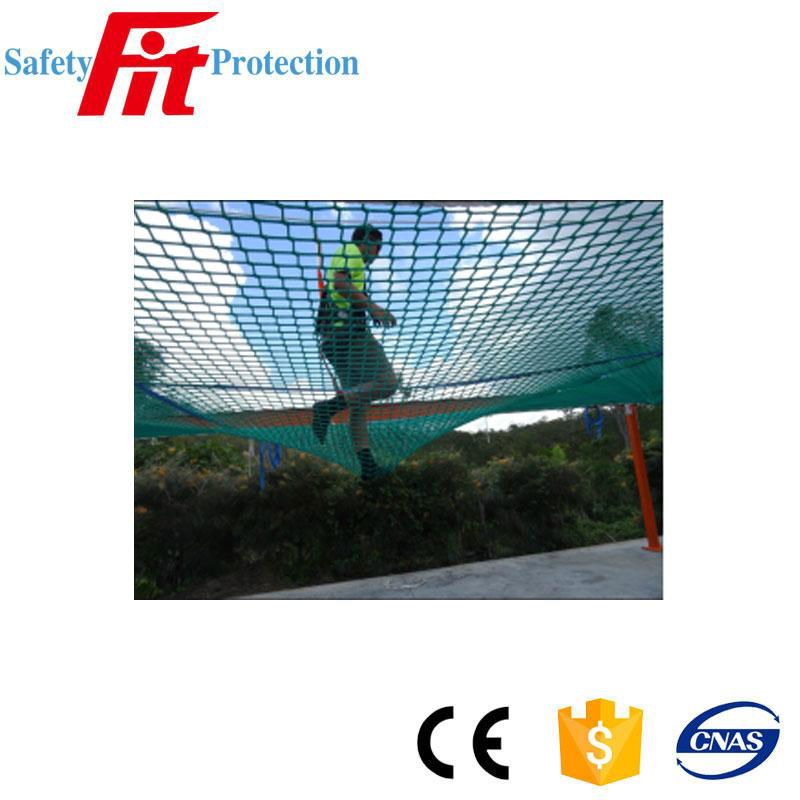 Personal safety net - knotted and knotless net   2